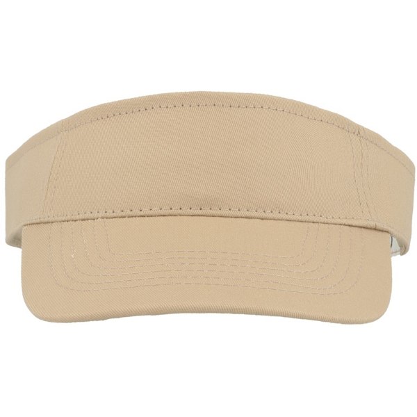 Atlantis Unisex Adult Roland Strukturerad Visor Cap One Size Khak Khaki One Size