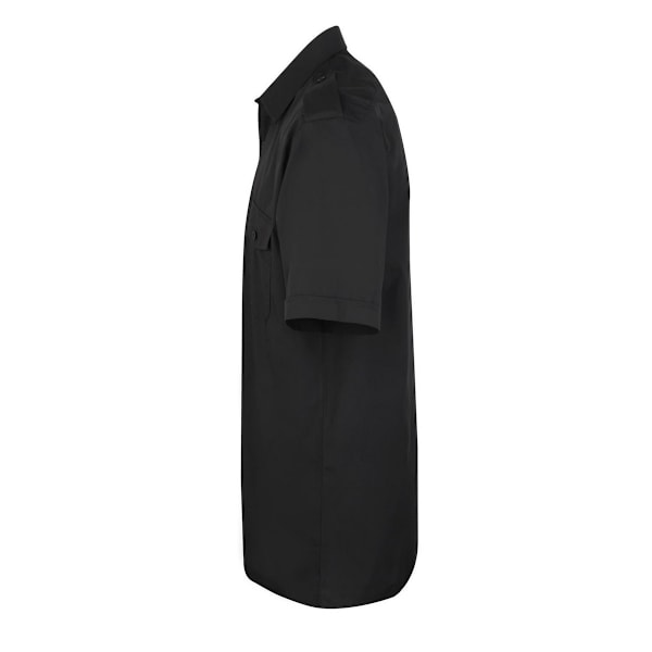 Premier Herr Kortärmad Pilotskjorta 18.5in Svart Black 18.5in