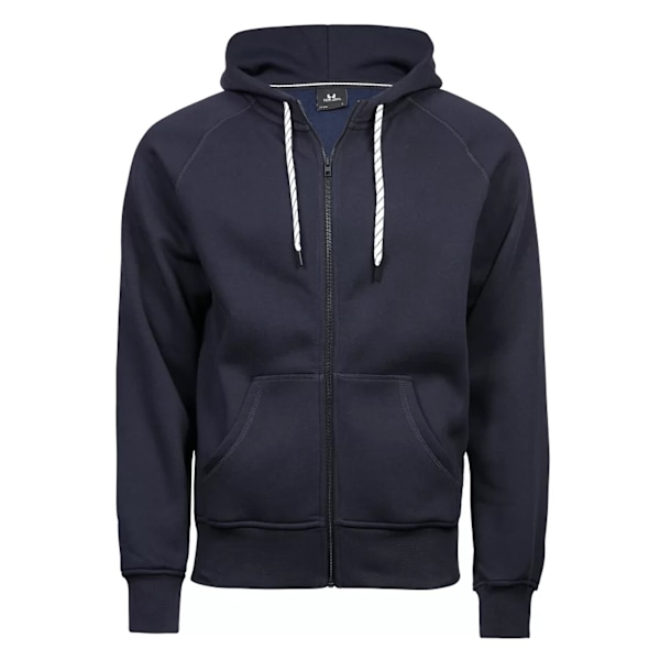 Tee Jays Herr Fashion Zip Hooded Sweatshirt XXL Marinblå Navy XXL