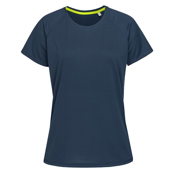Stedman Dam/Dam Raglan Mesh T-shirt M Kungsblå King Blue M