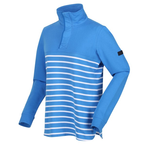 Regatta Dam/Dam Camiola II Stripe Fleece Topp 8 UK Sonic B Sonic Blue/White 8 UK