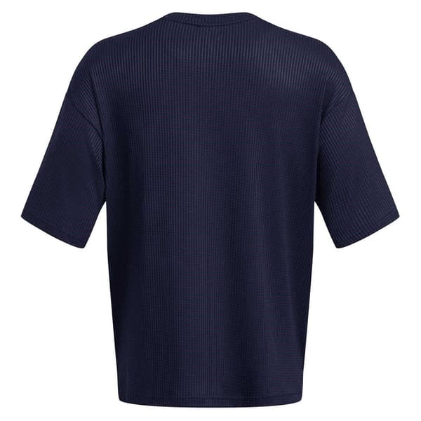 Under Armour Herr Rival Waffle T-shirt M Blå Blue M