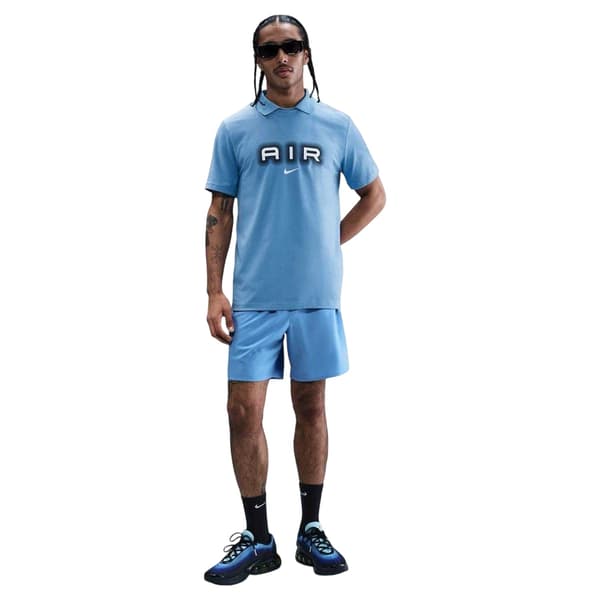 Nike Herr Air Graphic T-shirt S Blå Blue S