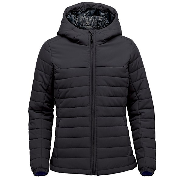 Stormtech Dam/Kvinnor Nautilus Quiltad Jacka med Huva M Svart Black M