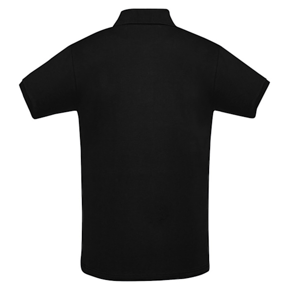 SOLS Herr Perfect Pique Kortärmad Poloskjorta XL Svart Black XL