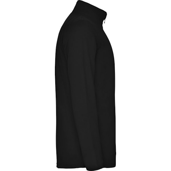 Roly Herr Himalaya Quarter Zip Fleece Jacka XXL Solid Black Solid Black XXL
