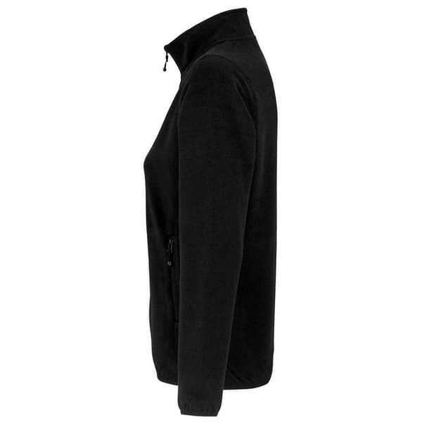SOLS Dam/Kvinnor Factor Microfleece Återvunnen Fleecejacka S Black S