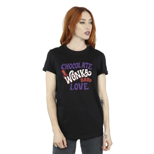 Willy Wonka & Chokladfabriken Dam/Flick Chokladkaka Black L