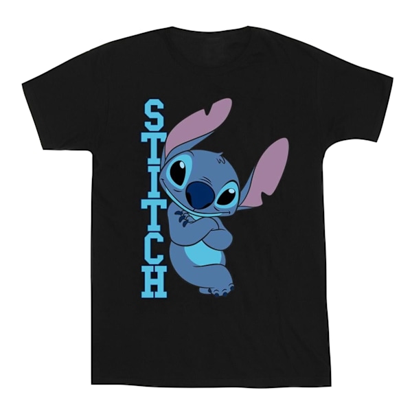 Disney Herr Lilo And Stitch Poserar T-shirt M Svart Black M