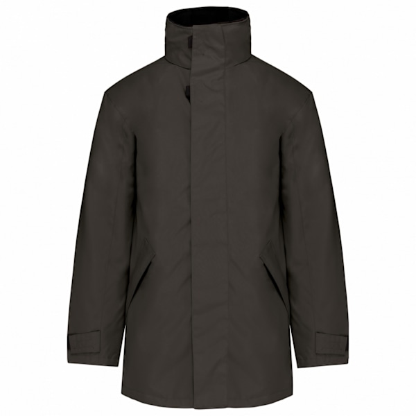 Kariban Unisex Varmfodrad Parka M Mörkgrå/Svart Dark Grey/Black M