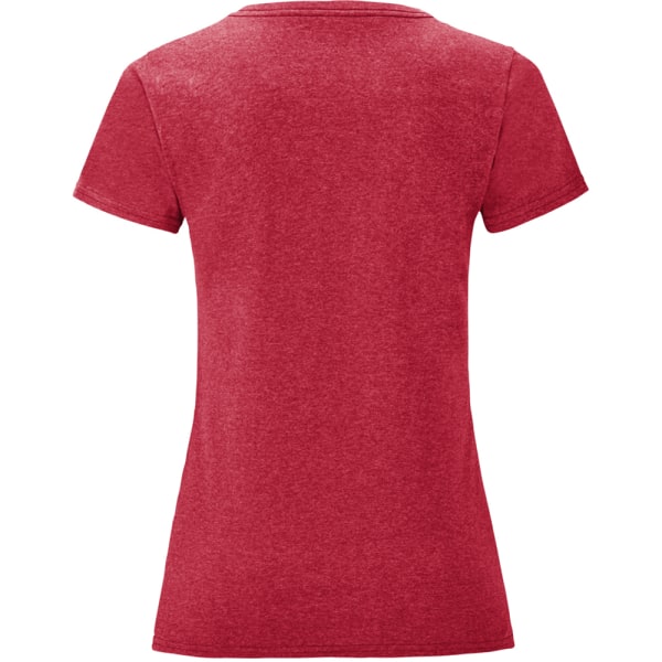 Fruit Of The Loom Ikonisk T-shirt dam/dam S Heather Red Heather Red S