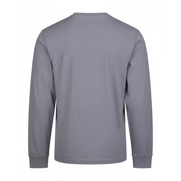 Awdis Långärmad T-shirt för män L Heather Grey Heather Grey L