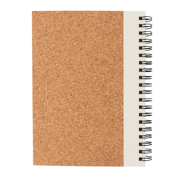 XD Collection Kork Anteckningsbok med Penna One Size Vit White One Size