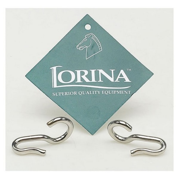 Lorina Curb Chain Krokar (Pack med 2) One Size Silver Silver One Size