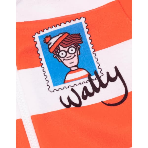 Var är Wally? Barn/Barn Kostym Pyjamas 3-4 År Blå/Röd Blue/Red 3-4 Years