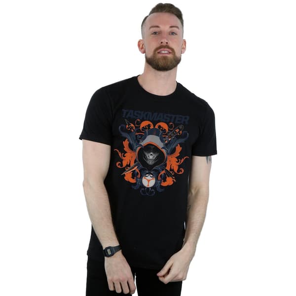 Marvel Herr Black Widow Film Taskmaster Oriental T-Shirt L Sva Black L
