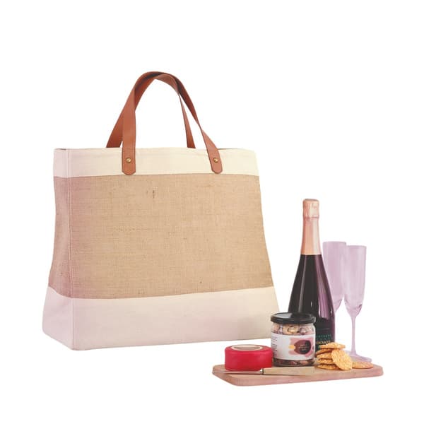 Nutshell Adley Jute Tote One Size Natur Natural One Size