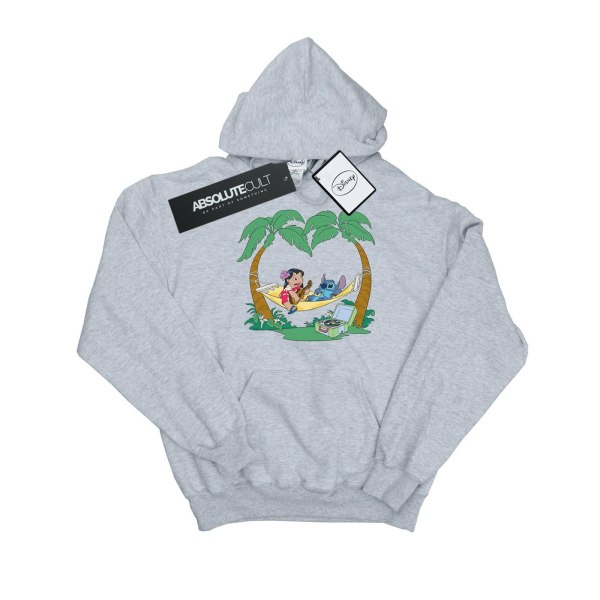 Disney Girls Lilo And Stitch Play Some Music Hoodie 5-6 år S Sports Grey 5-6 Years