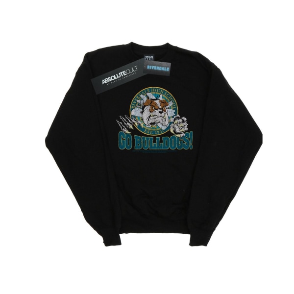 Riverdale Mens Go Bulldogs Sweatshirt L Svart Black L