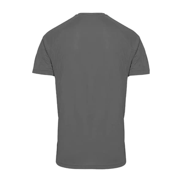 Tri Dri Panelad kortärmad T-shirt M Charcoal för män Charcoal M