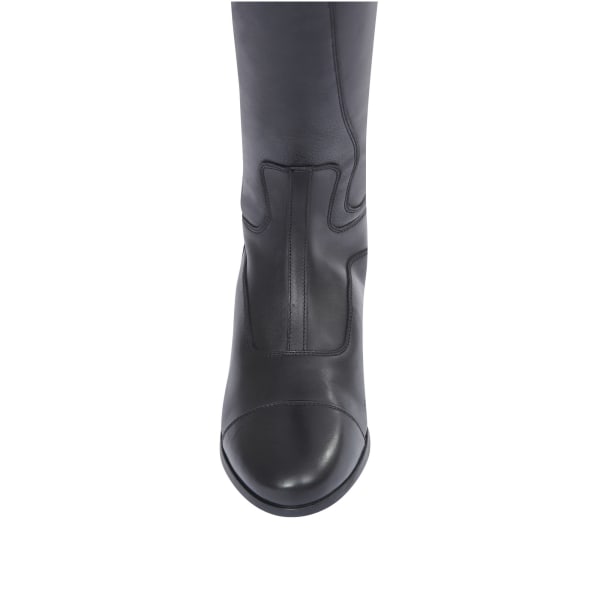 Dublin Childrens/Kids Arderin Tall Dress Leather Boots 1 UK Bla Black 1 UK