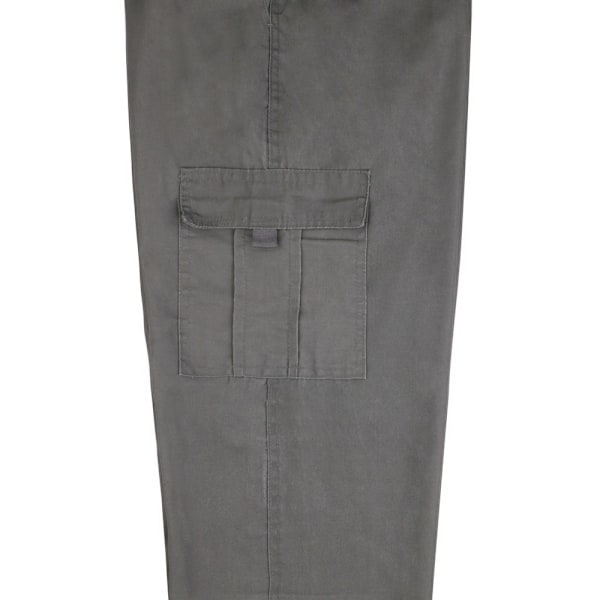 Krisp Herr Multi Pocket Cargo Byxor M Grå Grey M