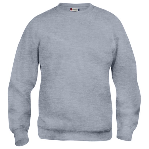 Clique Unisex Vuxen Basic Rund Hals Sweatshirt XL Grå Melange Grey Melange XL