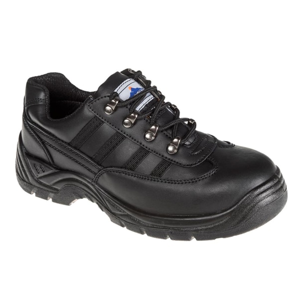Portwest Steelite lädersäkerhetsskor för män 7 UK svart Black 7 UK