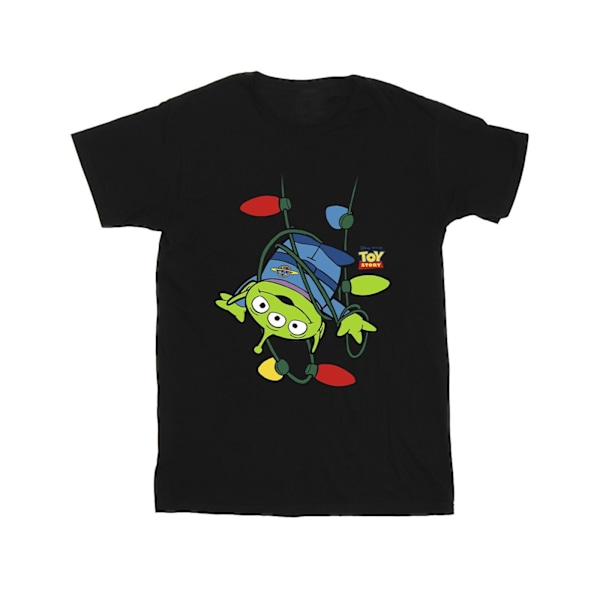 Disney Boys Toy Story Julbelysning Aliens T-shirt 12-13 år Black 12-13 Years