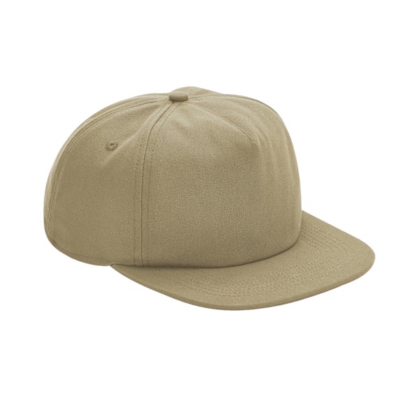Beechfield 5 Panel Organic Cotton Cap One Size Svart Black One Size