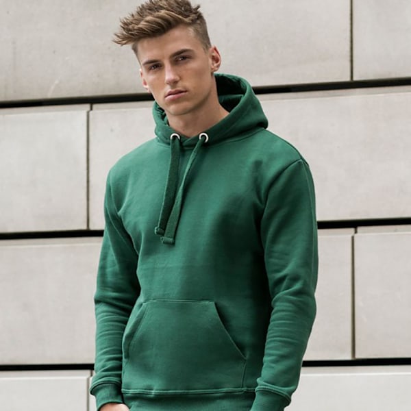 AWDis Just Hoods Mens Graduate Heavyweight Hoodie L Bottle Green Bottle Green L