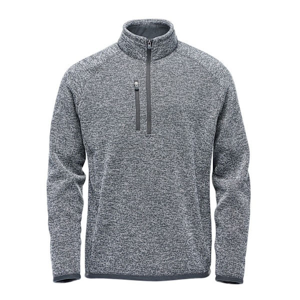 Stormtech Mens Avalanche Quarter Zip Pullover L Granite Heather Granite Heather L