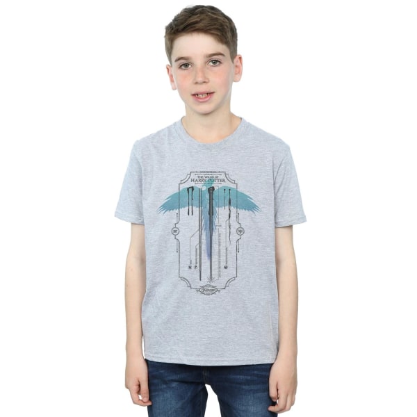 Harry Potter Boys Garrick Ollivander The Wand T-Shirt 12-13 År Sports Grey 12-13 Years