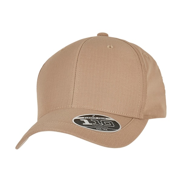 Flexfit Unisex Adult 110 Ripstop Snapback Cap One Size Khaki Khaki One Size