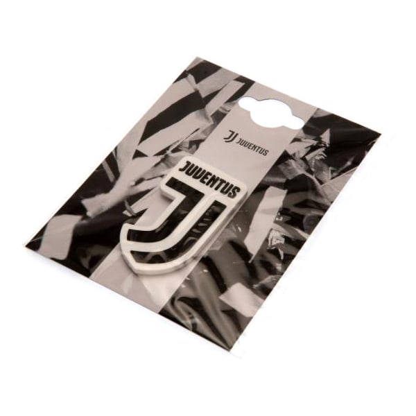 Juventus FC Crest Kylskåpsmagnet One Size Vit/Svart White/Black One Size