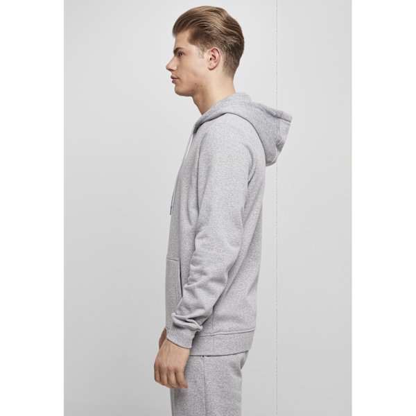 Build Your Brand Herr Basic Hoodie M Heather Grey Heather Grey M