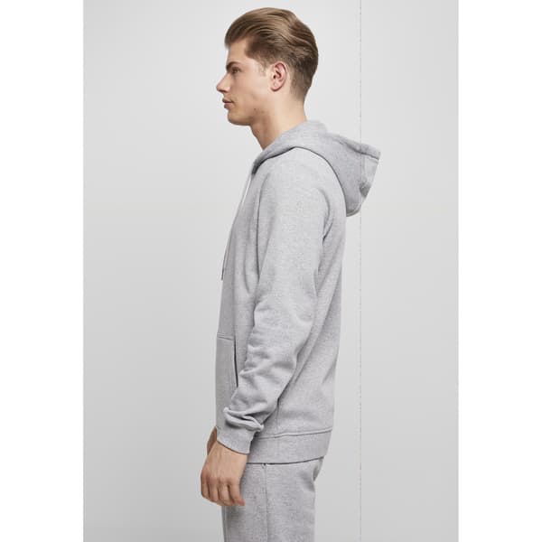 Build Your Brand Herr Basic Hoodie S Heather Grey Heather Grey S