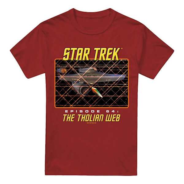 Star Trek Herr The Tholian Web T-Shirt M Cardinal Cardinal M