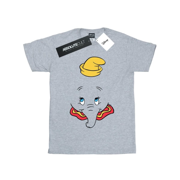 Disney Boys Dumbo Face T-shirt 12-13 år Sports Grey Sports Grey 12-13 Years