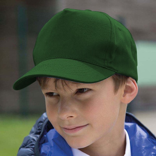 Result Headwear Barn/Barn Boston 65/35 Polycotton Cap One Bottle Green One Size