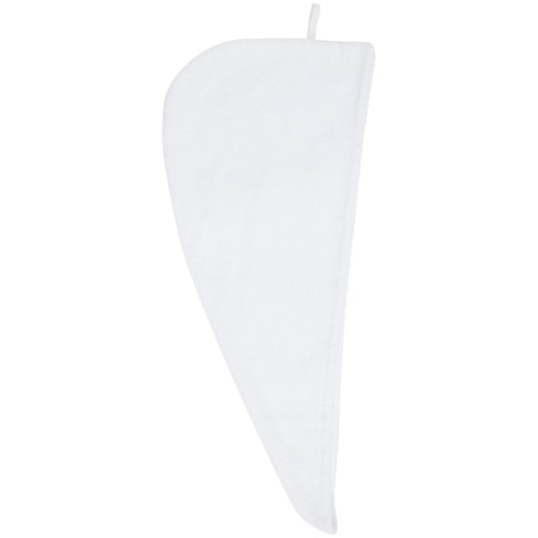 Handduksstadens hårinpackning Handduk En Storlek Vit White One Size