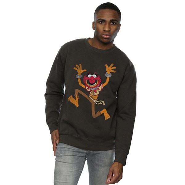 The Muppets Herr Klassisk Animal Heather Sweatshirt L Ljus Grap Light Graphite L