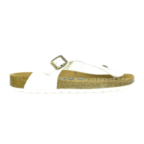 Sanosan Dam/Dam Siete Lunas Geneve Sandaler 3 UK Vit White 3 UK