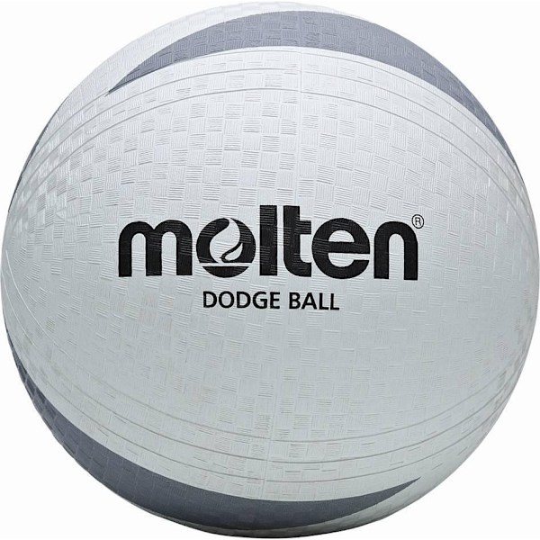 Molten Soft Touch Dodgeball 3 Vit/Grå White/Grey 3