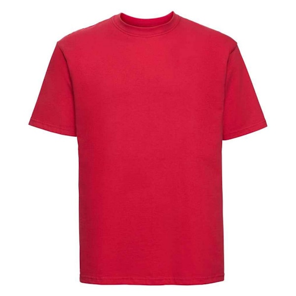 Russell herr T-shirt i ringspunnen bomull, klassisk modell, XXL, klassisk röd Classic Red XXL