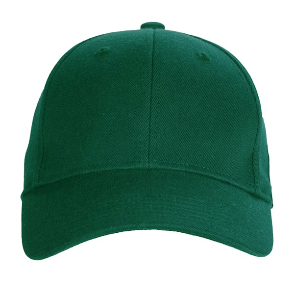 Beechfield Unisex Lågprofil Tung Borstad Bomulls Basebollkeps Forest One Size