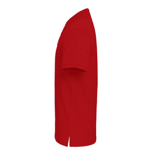 Asquith & Fox Herr Enfärgad Kortärmad Pikétröja S Kardinalröd Cardinal Red S