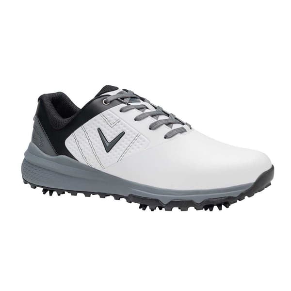 Callaway Herr Cheviot Läder Golf Golfskor 8 UK Vit/Blå White/Blue 8 UK