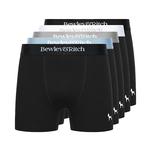Bewley & Ritch Herr Columbia Boxerkalsonger (5-pack) M Flerfärgad Multicoloured M
