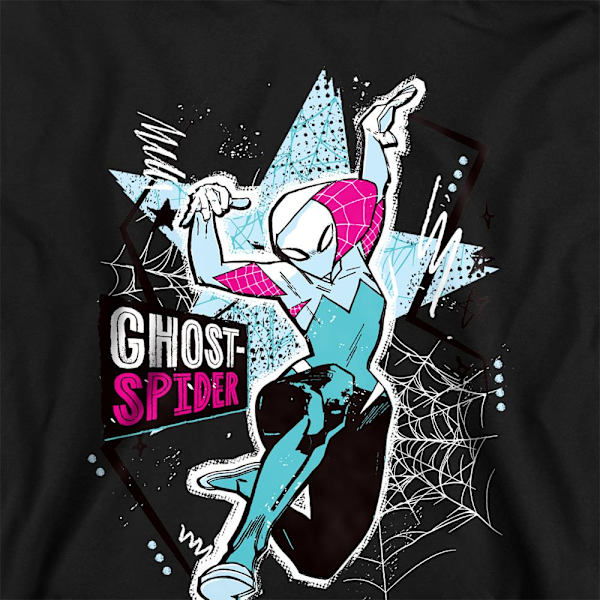 Spider-Man Barn/Barn Ghost-Spider Web Pull Over Hoodie 12- Black 12-13 Years